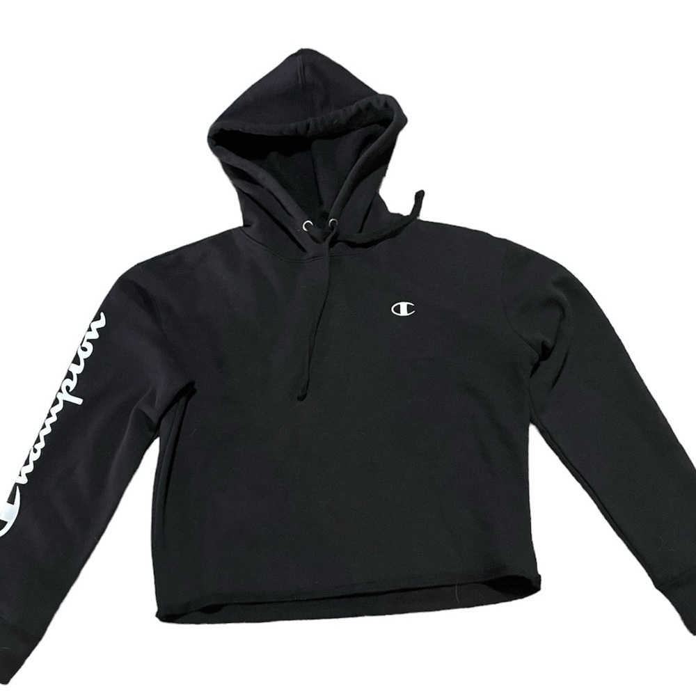 Cropped Champion hoodie size M